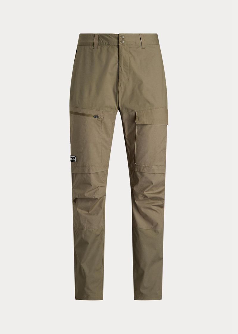 Pantalones RLX Hombre Straight Fit Stretch Cargos Chile Verde Oliva DSBCI-1724